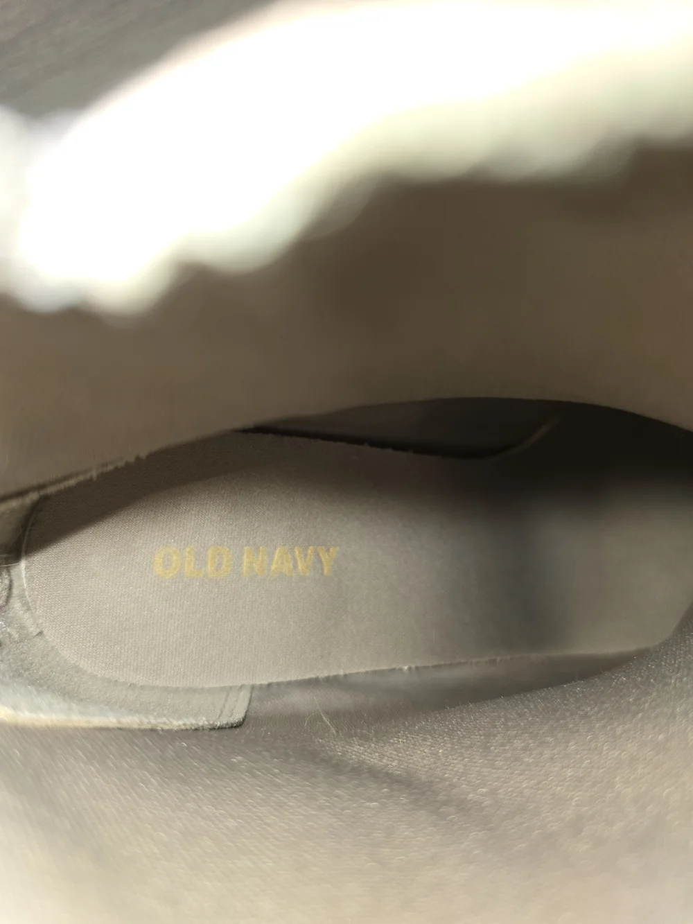 Old Navy Taupe Suede Ankle Boots